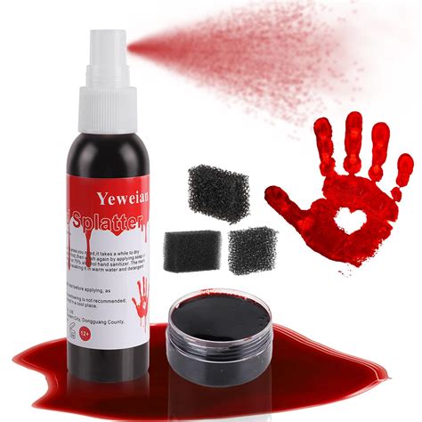 halloween fake blood on clothes
